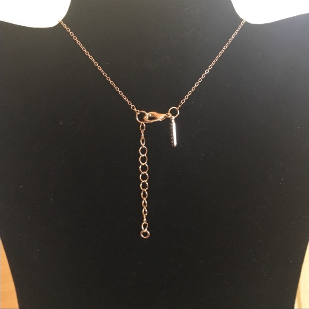 Beautiful Smokey Crystal Gold Necklace Pancea 17” - Picture 6 of 6